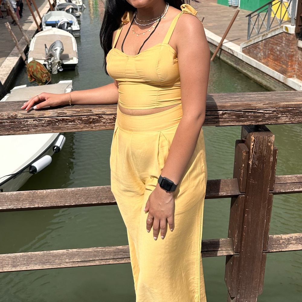 Yellow 2-piece Set